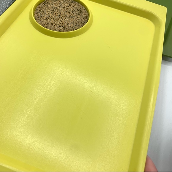 MCM Set of 4 Serving Snack Trays & Mugs ACCA Ware by David Douglas Vinta… - Picture 13 of 16